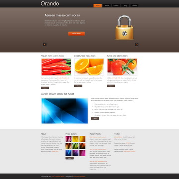 html门户网页模板