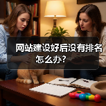 网站建设好后没有排名怎么办？（图1）