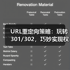 URL重定向策略：玩转301/302，巧妙实现权重传递（图3）